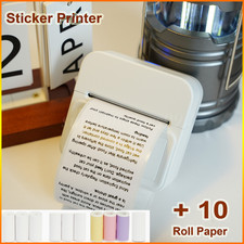 2inch Portable Mini Pocket Thermal Printer Wireless Bluetooth Label Maker 58mm picture