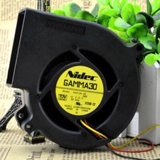 Nidec GAMMA30 9cm 9733 12V 0.65A A34124-58 ABE Chassis Cooling Fan Turbo Blower picture