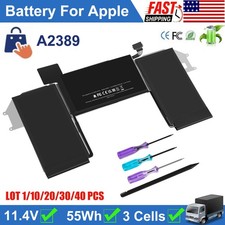 ✅LOT 1-40 A2389 Battery for MacBook Air 13 inch 2020 A2337 M1 EMC 3598 MGN53LL/A picture