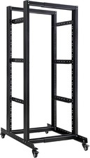 Adjustable Open Rack 27U 4 Post Open Frame 19-Inch Data Network Desktop picture