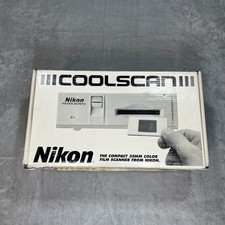 Nikon Coolscan LS-10E 35mm SCSI Film Scanner Powers On w/ Box & Software picture