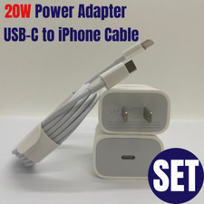 20W Power Adapter PD Fast Wall Charger USB TypeC Cord For iPhone 13 12 11 X XR 8 picture