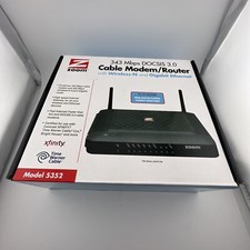 1C Zoom Model 5352 DOCSIS 3.0 Cable Modem Router Wireless N and Gigabit Ethernet picture