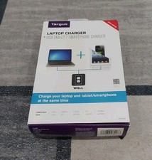 Targus Laptop Charger + USB Tablet/Smartphone Charger NEW picture