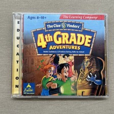 The Clue Finders' 4th Grade Adventures (PC CD-ROM 1998) Learning Company Skills picture