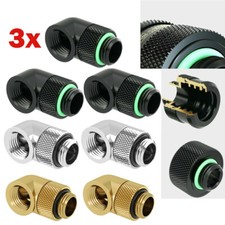 3x 90 Degree Angle G1/4