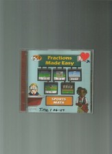 DK: Sports Math - Fractions Made Easy (Win/ Mac), VG picture