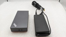 Lenovo ThinkPad Universal USB-C Dock v2 40B7 LDA-VK4 W/ 135W AC Free S/H picture