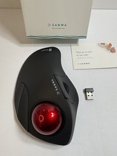 SANWA Wireless Trackball Mouse - 2.4GHz & Bluetooth  picture