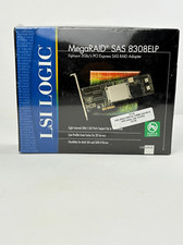 NOS LSI Logic MegaRAID SAS 8308ELP 3Gb/s 8-Port PCI Express SAS RAID Adapter EH2 picture