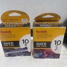 Kodak 10C Color Printer Ink Cartridges Twin Pack BRAND NEW SEALED picture