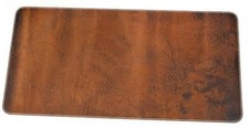 Full Grain Leather Desk Mat, Extended Mouse Pad, Large Desk Cover Blotter Tan picture