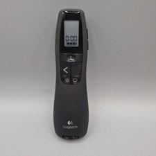 Logitech R800 Series LCD Laser Presentation Remote, Dongle & Case, Tested/Works picture