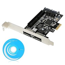 JMB363 PCIe IDE SATA eSATA Controller Card 2+2+1 Port RAID Adapter picture