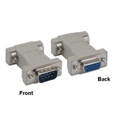 Kentek DB9 9Pin Male to HD15 VGA 15Pin Female Adapter Molded CGA VGA Video RS232 picture