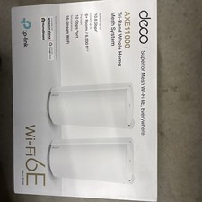 TP-Link Deco XE200 Pro AXE11000 Wireless Multi-Gig Mesh Wi-Fi System (2-Pack) picture