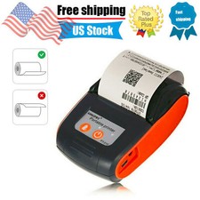 MIni 58mm Portable Wireless BT Pocket Mobile POS Thermal Label Receipt Printer picture