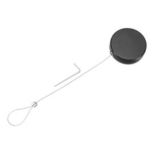 3.3 Ft Retractable Cable Security Lock with Latch Wrench 150 g Black picture