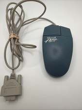 VINTAGE MICROSOFT HOME MOUSE-SERIAL 0092614 9 PIN PLUG TEAL picture