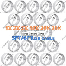 USB Cable Adapter Charging Hubs Lot Charger Line For iPhone 14 13 12 11 XR 8 7 6 picture