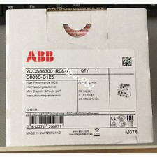 ONE NEW S803S-C125 ABB High Performance MCB Brand New Fast Shipping FedEx or DHL picture