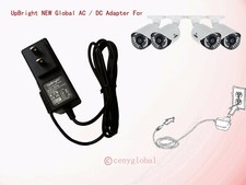 AC Adapter For Lorex 4K Ultra HD DVR Recorder High Definition IP Security Camera picture