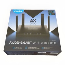 Cudy AX3000 Gigabit Mesh WiFi 6 Router Wireless Model WR3000E Open Box picture