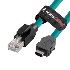 50cm/20in Industrial Cable for PLC Machine Vision IX30G-A-10S-CV(7.0) A Key RJ45 picture