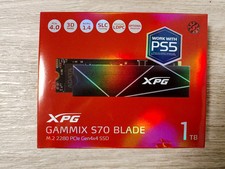 New XPG GAMMIX S70 Blade M.2 2280 1TB PCIe 4x4 SSD DRAM Cache /PS5 7400/6800MB/s picture