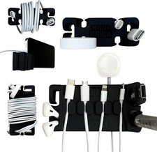 CordBrick DeskBrick Bundle Weighted Cord Holders Nightstand Desk Organizer, 1pk picture
