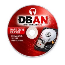 DBAN Hard Drive Eraser Disk Wiper Delete Format Destroy Data Unrecoverable NEW picture