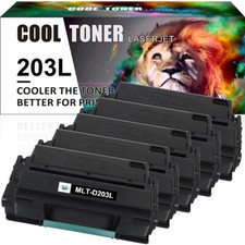5PK Hi-Yield MLT203L Toner Cartridge for Samsung 203L M3870FW M3320ND M4020ND picture