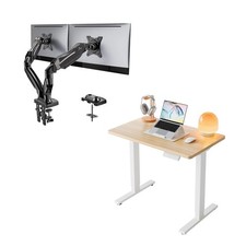 Adjustable Standing Desk HUANUO 32in Monitor Arm Electric Compact picture