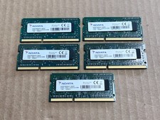 Lot of 5 ADATA ADDS1600W4G11-BADZ 4GB DDR3L-1600MHz SODIMM Laptop Memory RAM picture