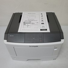 Lexmark MS310d Black White Laser Printer 2.4K Page Count LOW USE W/Toner Duplex picture