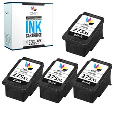 CMYi 4-Pack Compatible Canon 275XL Black Ink Cartridges for PIXMA TR4722 TS3522 picture