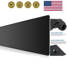 Large Gaming Mouse Pad Desk Mat, Superior Micro-Weave Cloth for Precise Mouse... picture