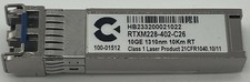 CALIX 100-01512 SFP+ 10G LR 1310NM 10KM RT TRANSCEIVER MODULES RTXM228-402-C26 picture