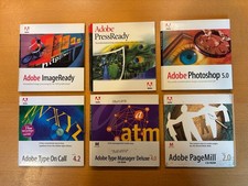 Adobe Photoshop 5.0 Bundle with ImageReady, PressReady, PageMill and ATM for MAC picture