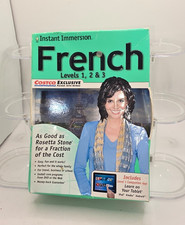 Instant Immersion French Levels 1 2 3 Language Learning DVD Set - New Box V1 picture