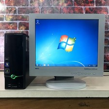 eMachines SFF Desktop PC Retro Gaming AMD Athlon 2.80GHz 3GB RAM (Windows 7 Pro) picture
