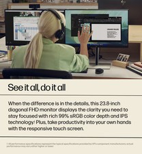 HP E24t G5 FHD Touch picture