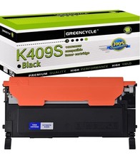 greencycle Compatible Toner Cartridge Replacement for Samsung CLT-409S CLTK409S  picture