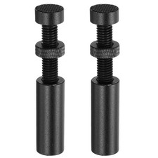 2 Pcs Aluminum Black Graphics Card GPU Support Bracket 49-80mm Adjustable Height picture