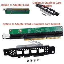 NEW 01AJ940 PCIe Riser Card + GPU Bracket For Lenovo Tiny5 P620 P1000 T1000 picture