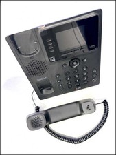 Poly CCX 350 Microsoft Teams Desk Phone PoE Handset Used + 5V 3A Power Adapter picture