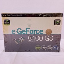 EVGA nvidia e-GeForce 8400 GS  graphics card 256mb DDR2 PCI-E picture
