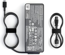 Original Genuine Lenovo 65W USB Type-C Charger Adapter ADLX65YCC3A 20V - Black picture