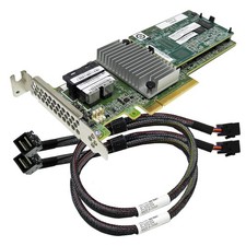 IBM ServeRAID M5210 12Gb 1GB Cache RAID Controller 46C9111 +2x 00FN501 Cables picture