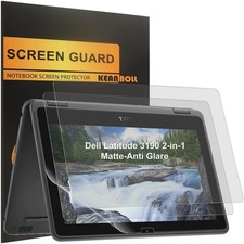 3 Pack Anti Glare Screen Protector for Dell Latitude 3190 11.6